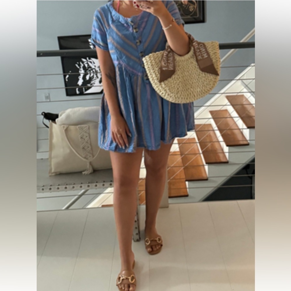 Free People Claire Mini Dress Size XS - Picture 2 of 9